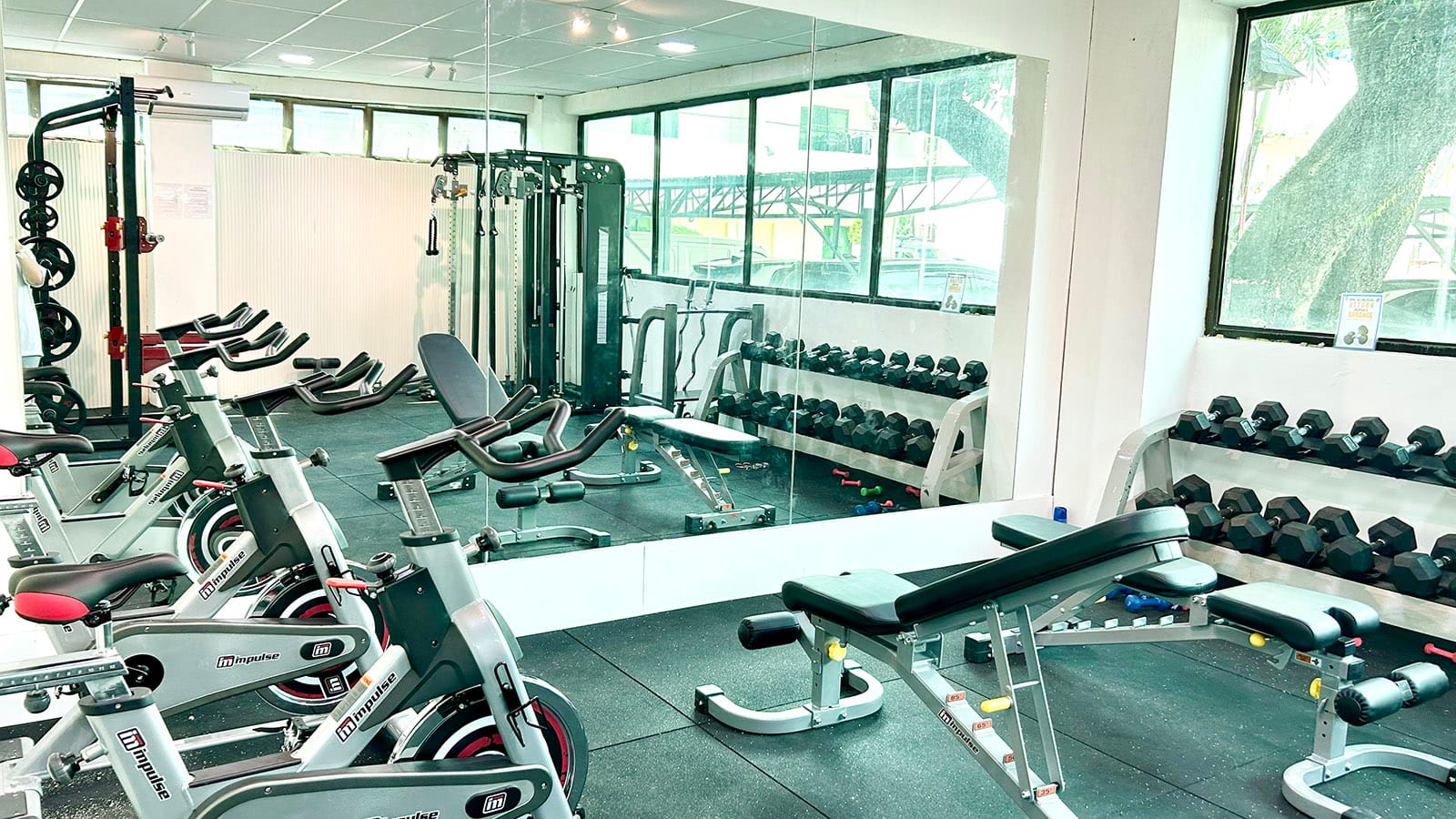 Phòng Gym trường Anh ngữ FELLE 2