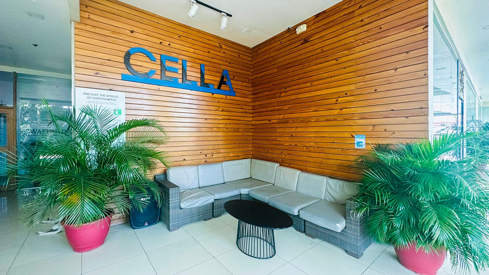 Lobby Trường Anh ngữ CELLA