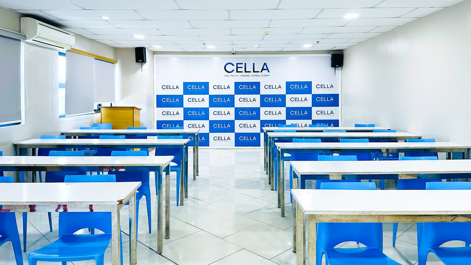 Phòng thi trường Anh ngữ CELLA