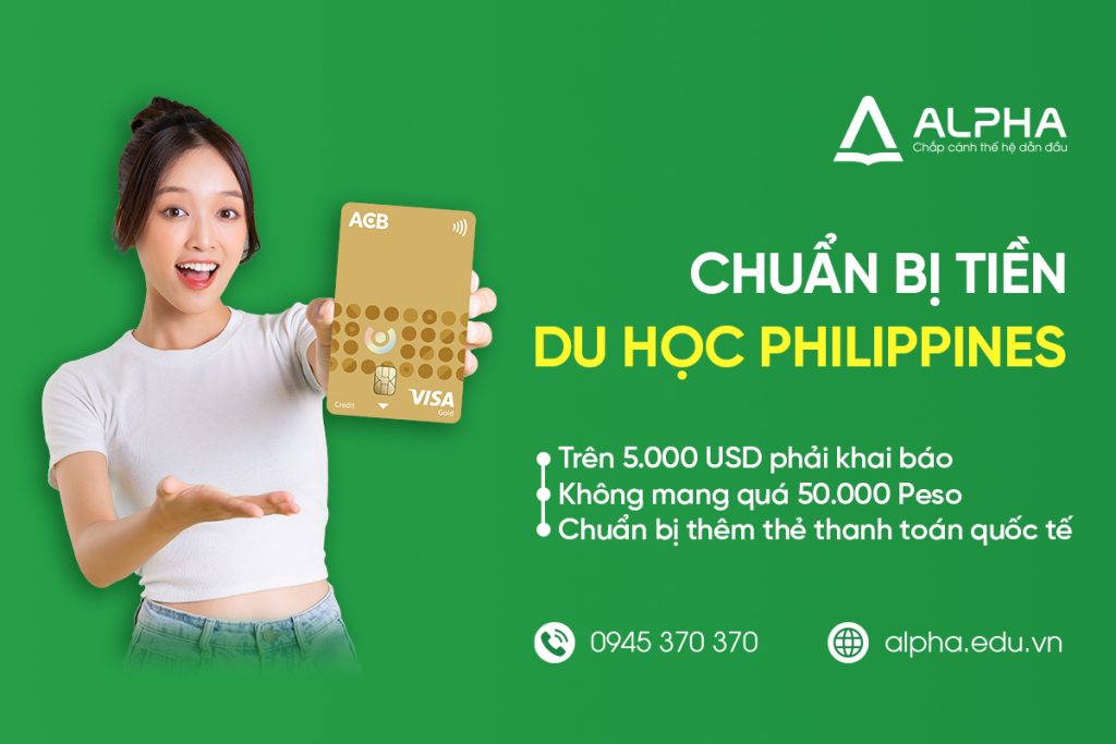 Chuẩn Bị Tiền Khi Du Học Philippines