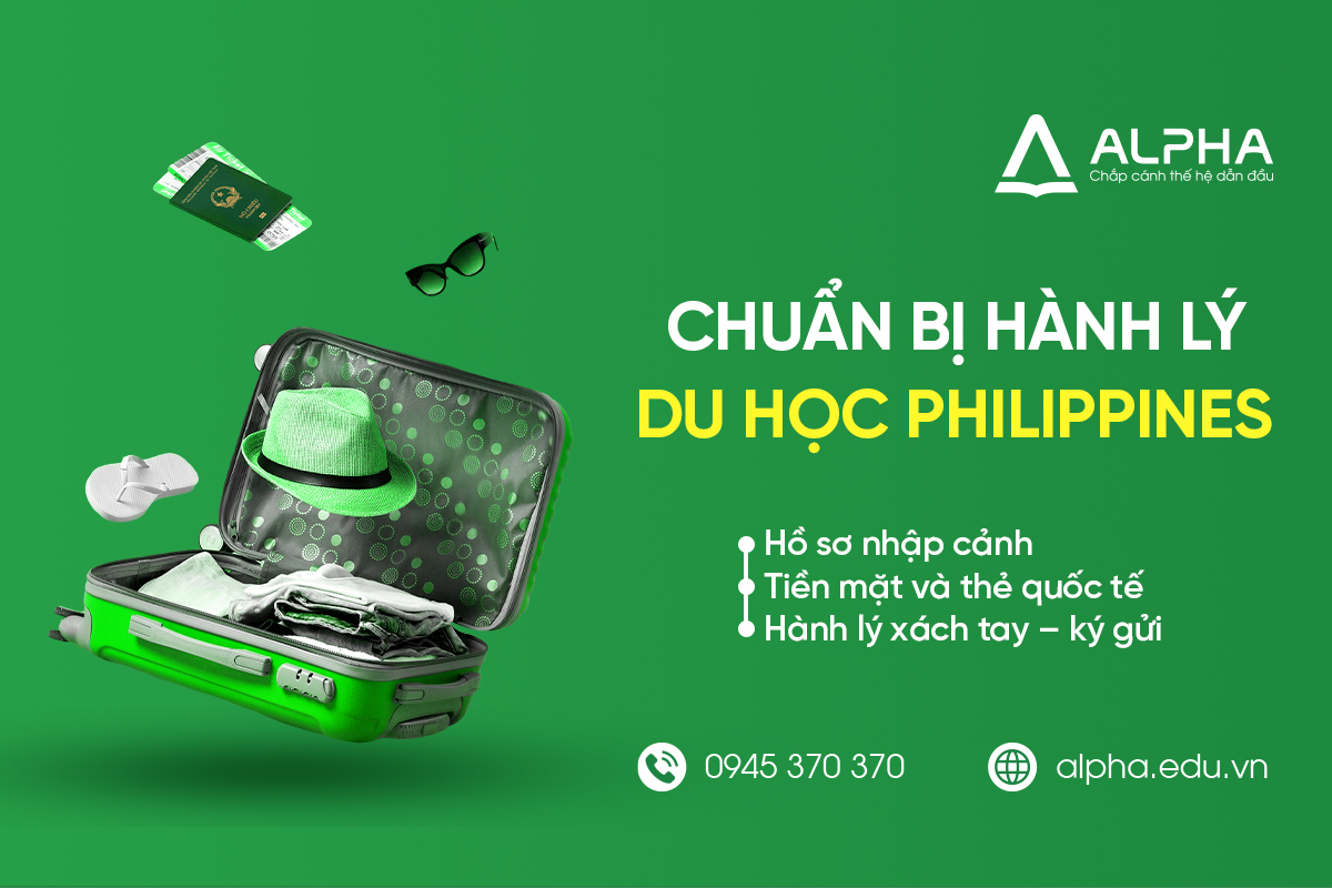 Hướng dẫn huẩn bị hành lý du học Philippines
