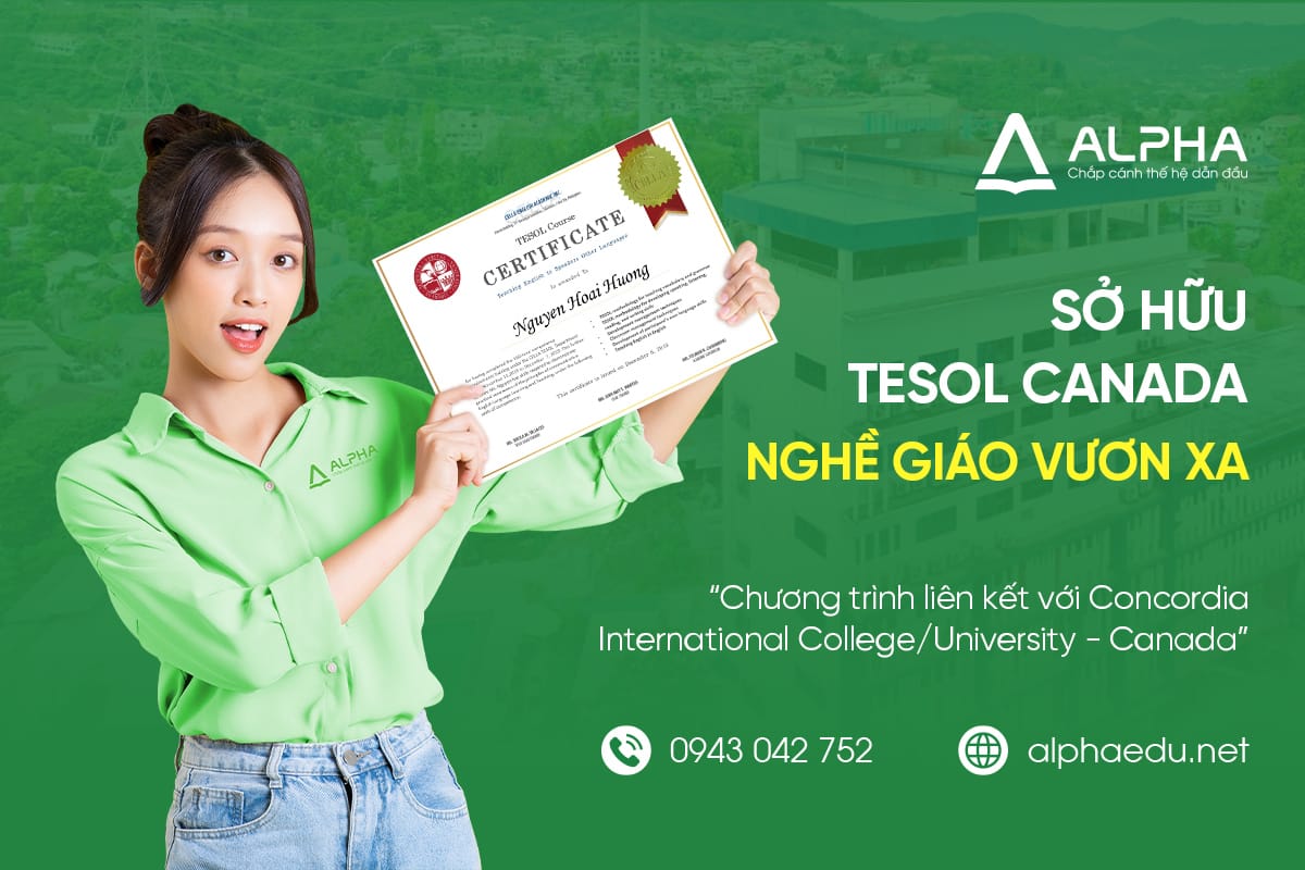 Chứng chỉ TESOL quốc tế