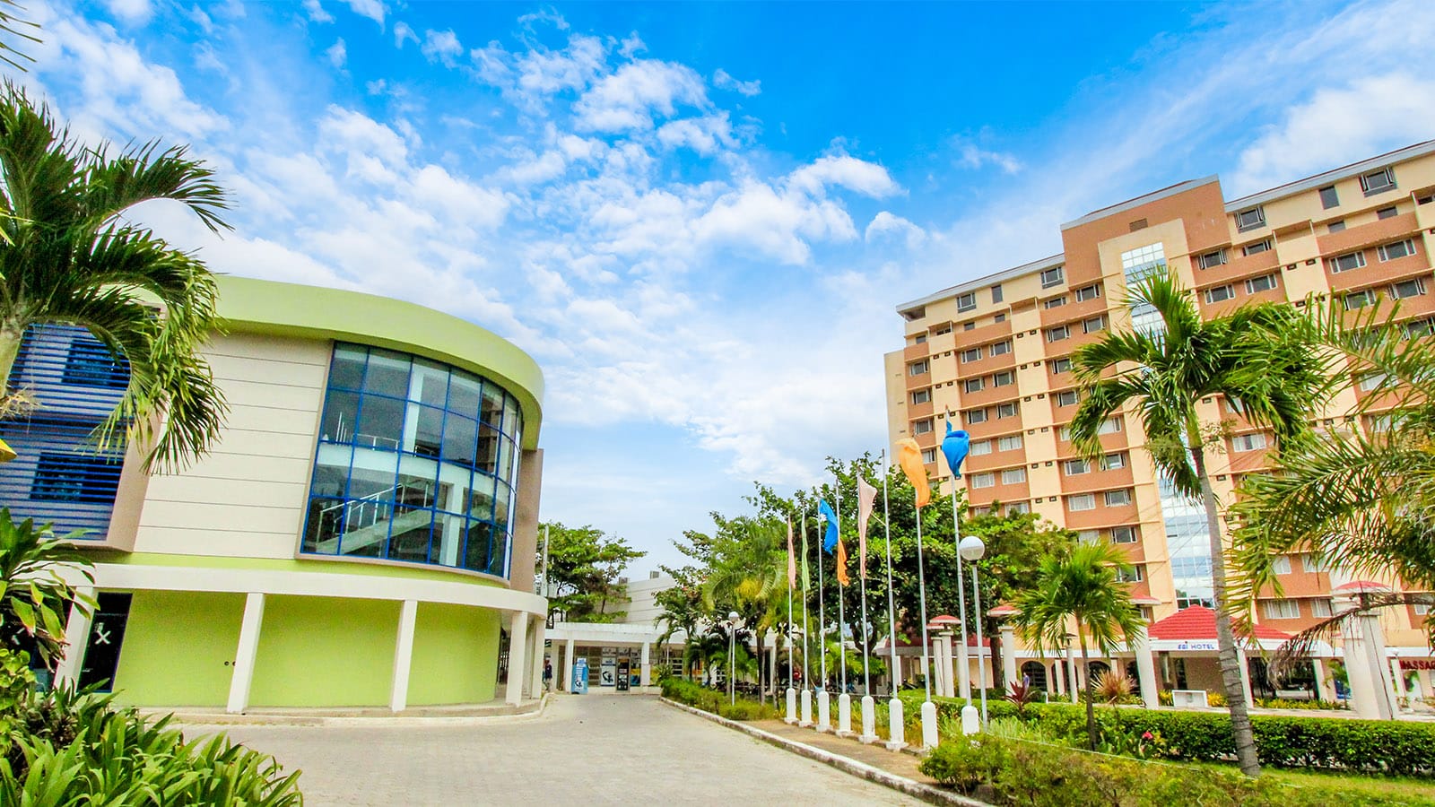 Khuông viên trường Anh ngữ Cebu Blue Ocean
