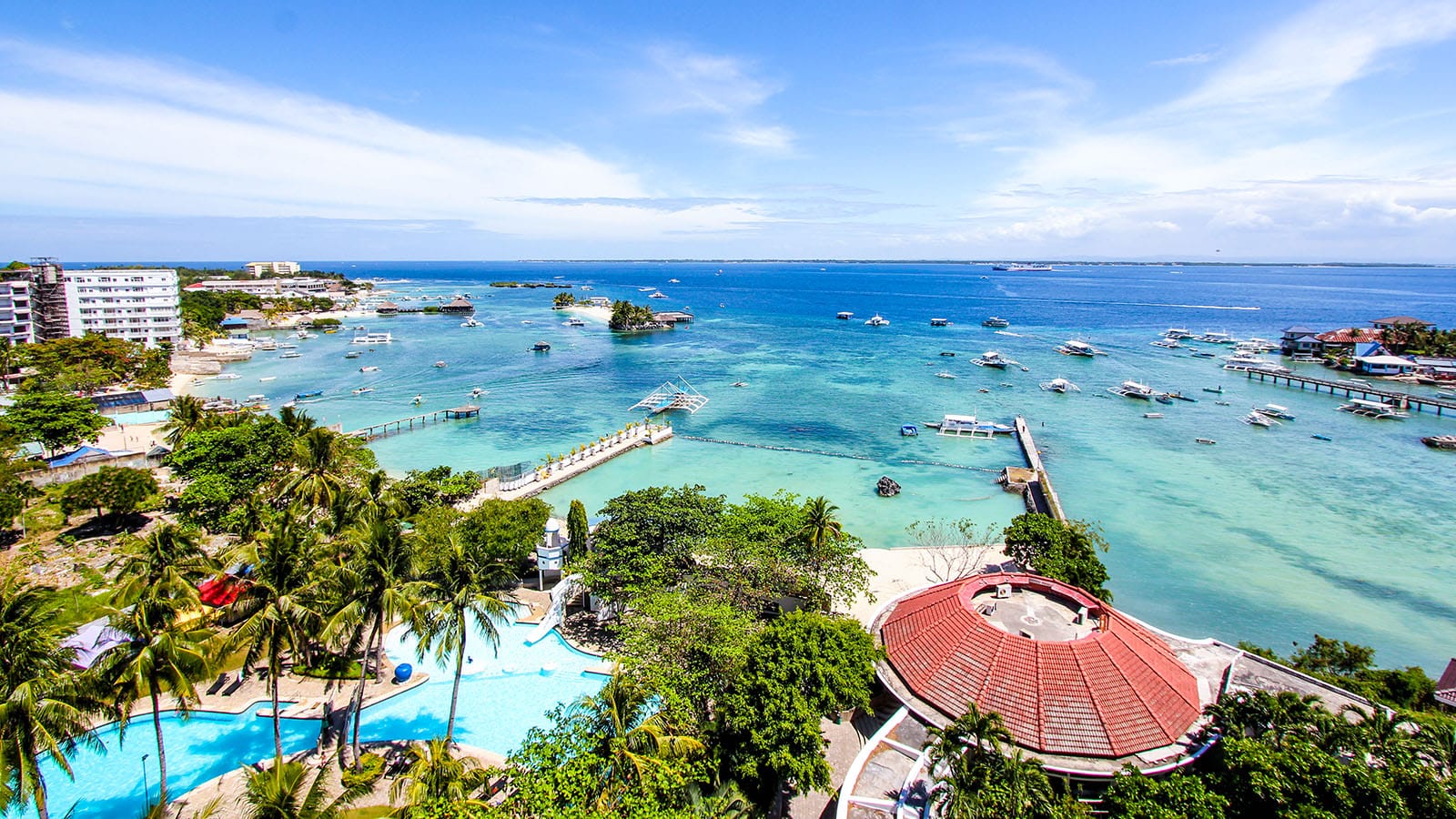 Bãi biển trường Anh ngữ Cebu Blue Ocean
