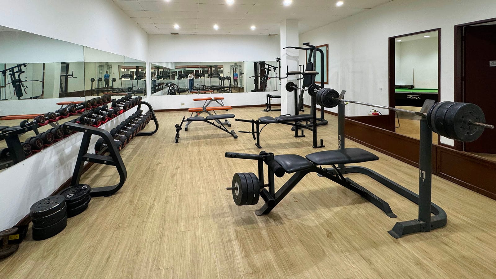 Phòng Gym trường Anh ngữ BTES