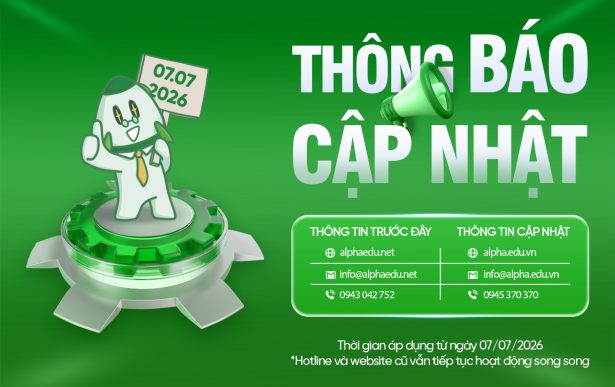 Alpha Education cập nhật thông tin