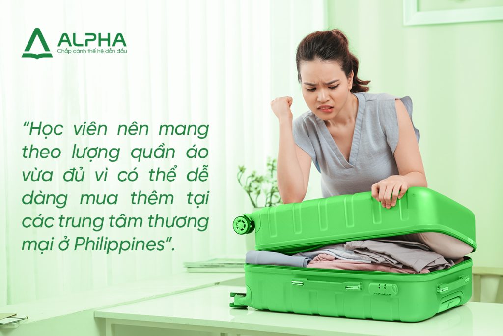 Chuẩn Bị Hành Lý Trước Khi Du Học Philippines